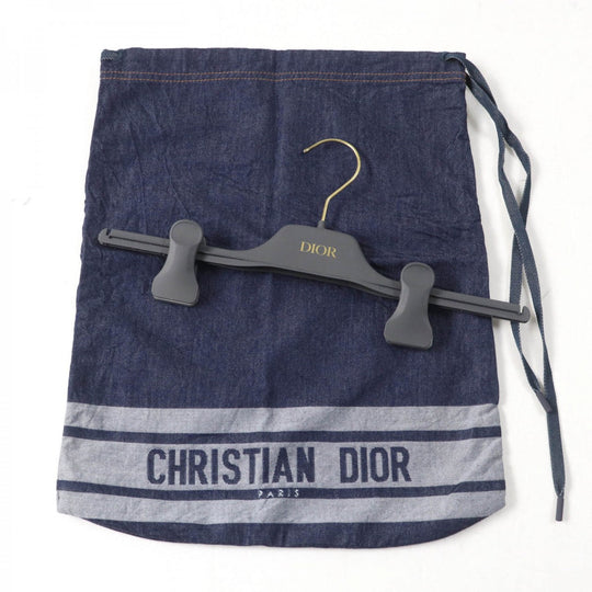 Christian Dior Wide pants 222P36A3517 Main: 100% cotton Indigo Women 36 Used Authentic