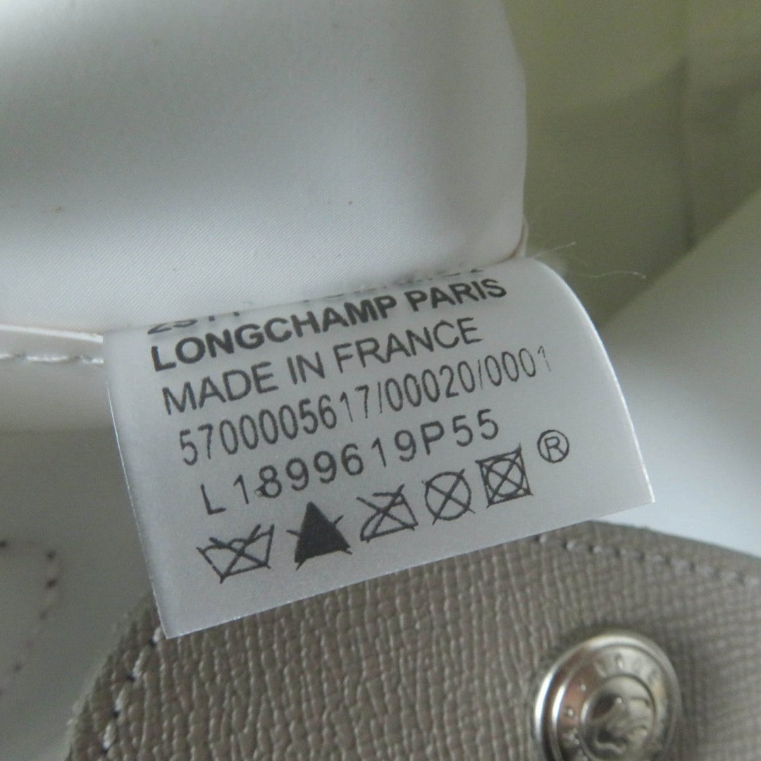 Longchamp Handbag Nylon Gray type Le Pliage Replay