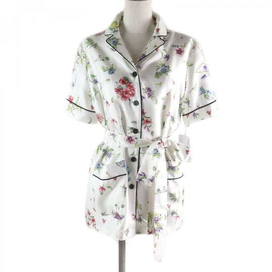 Christian Dior Short sleeve shirt Main: 100% silk Multi Women 38 Used Authentic