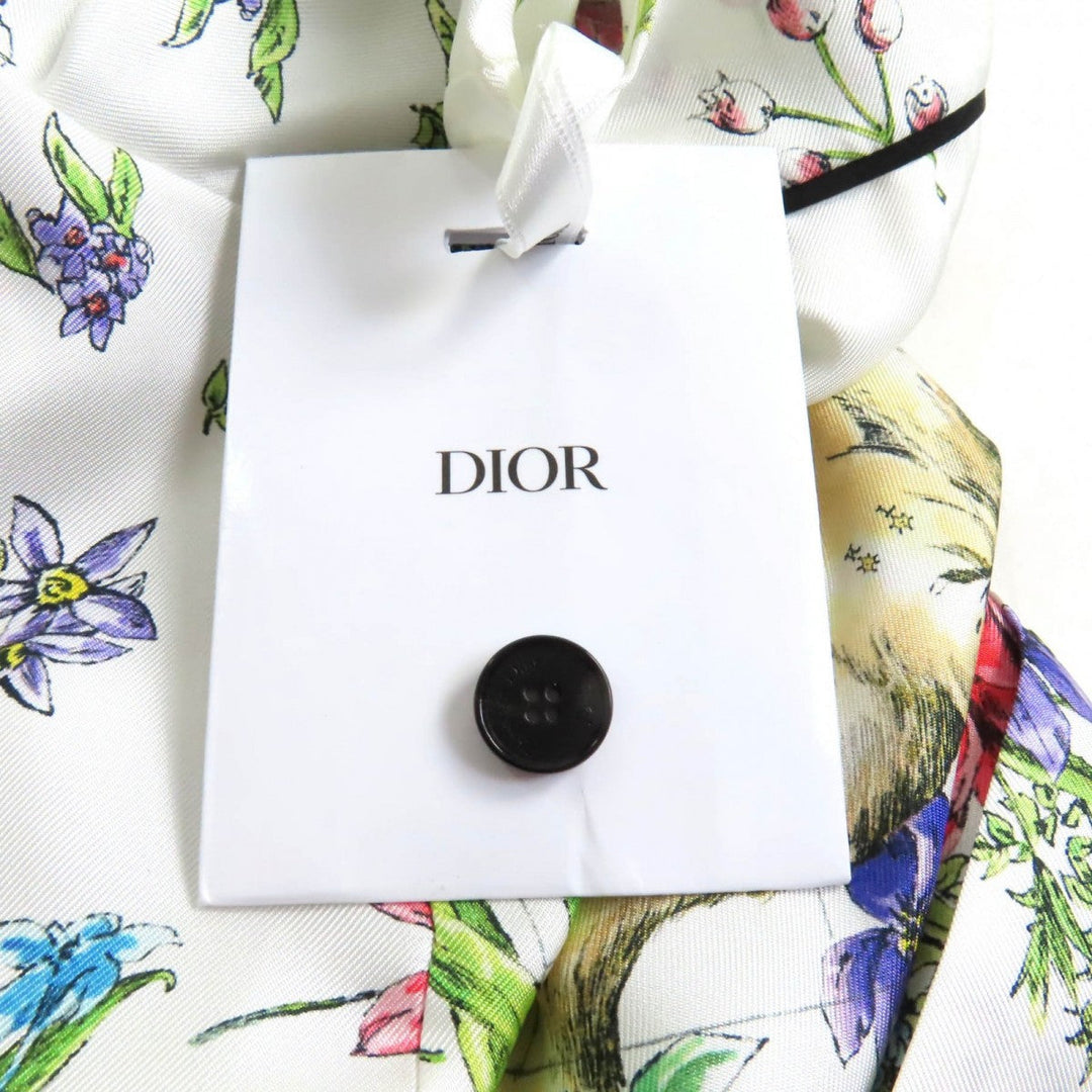 Christian Dior Short sleeve shirt Main: 100% silk Multi Women 38 Used Authentic
