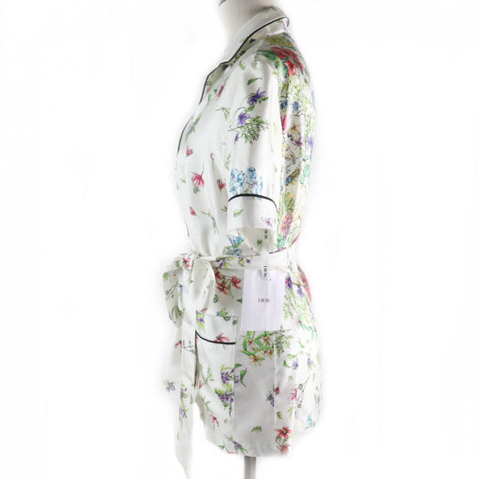Christian Dior Short sleeve shirt Main: 100% silk Multi Women 38 Used Authentic