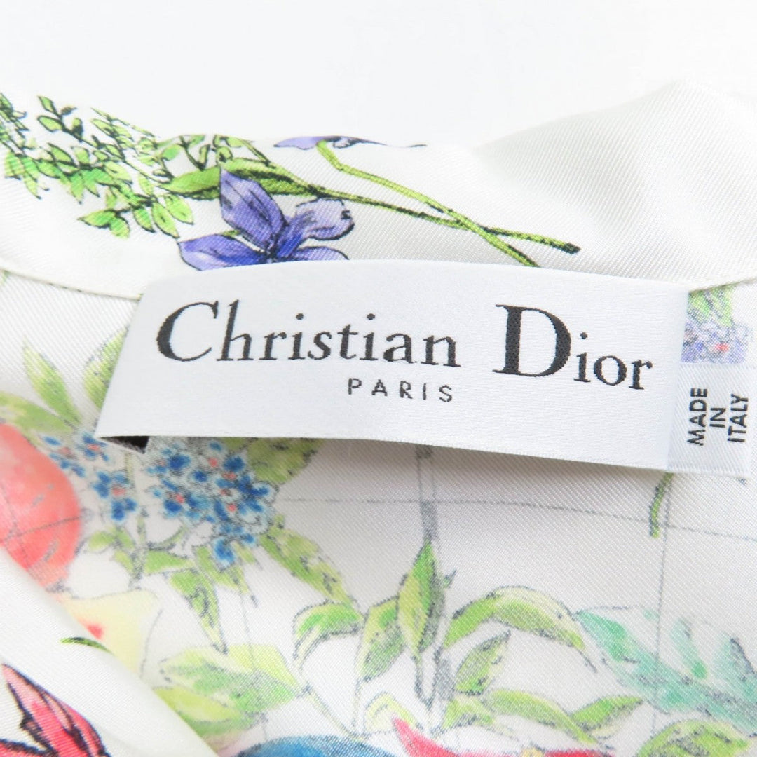 Christian Dior Short sleeve shirt Main: 100% silk Multi Women 38 Used Authentic