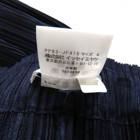 PLEATS PLEASE Wide pants PP93-JF415 polyester Navy 4