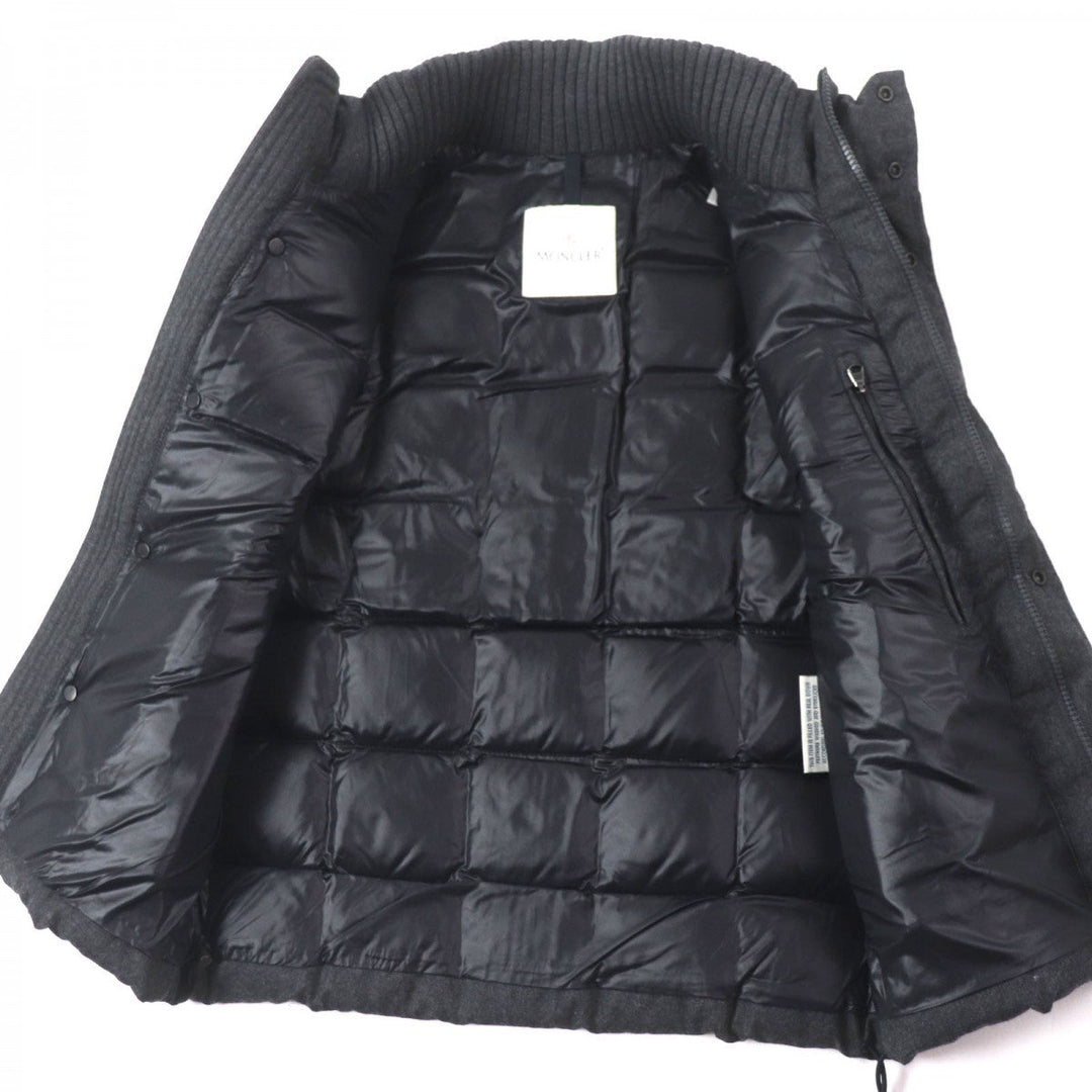 MONCLER Down vest wool gray TENAY zero