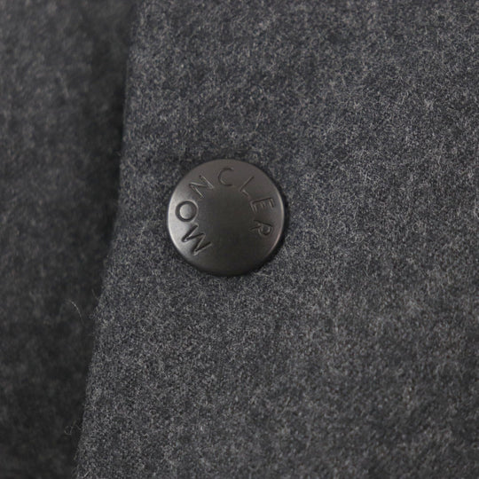 MONCLER Down vest wool gray TENAY zero