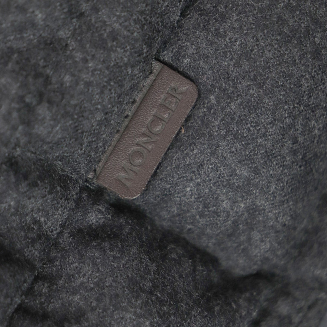 MONCLER Down vest wool gray TENAY zero