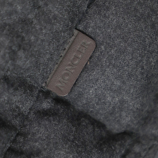 MONCLER Down vest wool gray TENAY zero