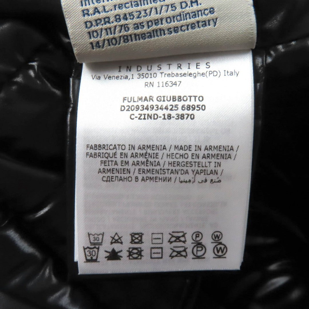 MONCLER down coat Nylon black FULMAR zero