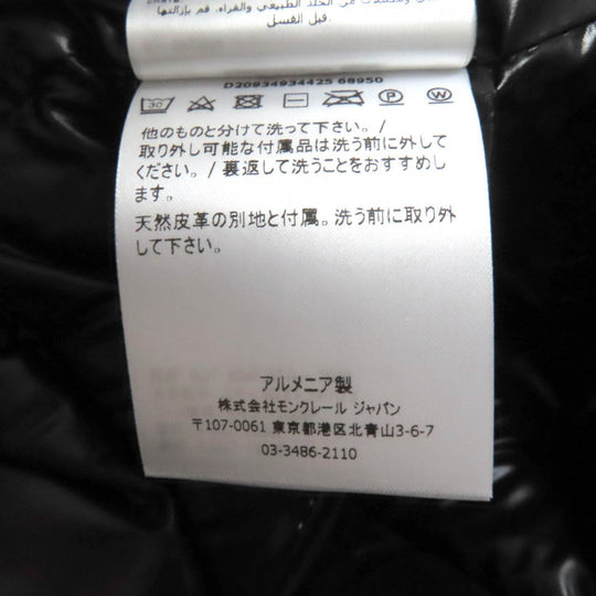 MONCLER down coat Nylon black FULMAR zero