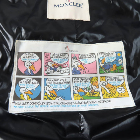 MONCLER down coat Nylon black FULMAR zero