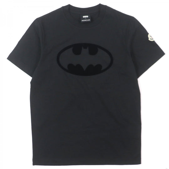 MONCLER Short sleeve T-shirt cotton black XS