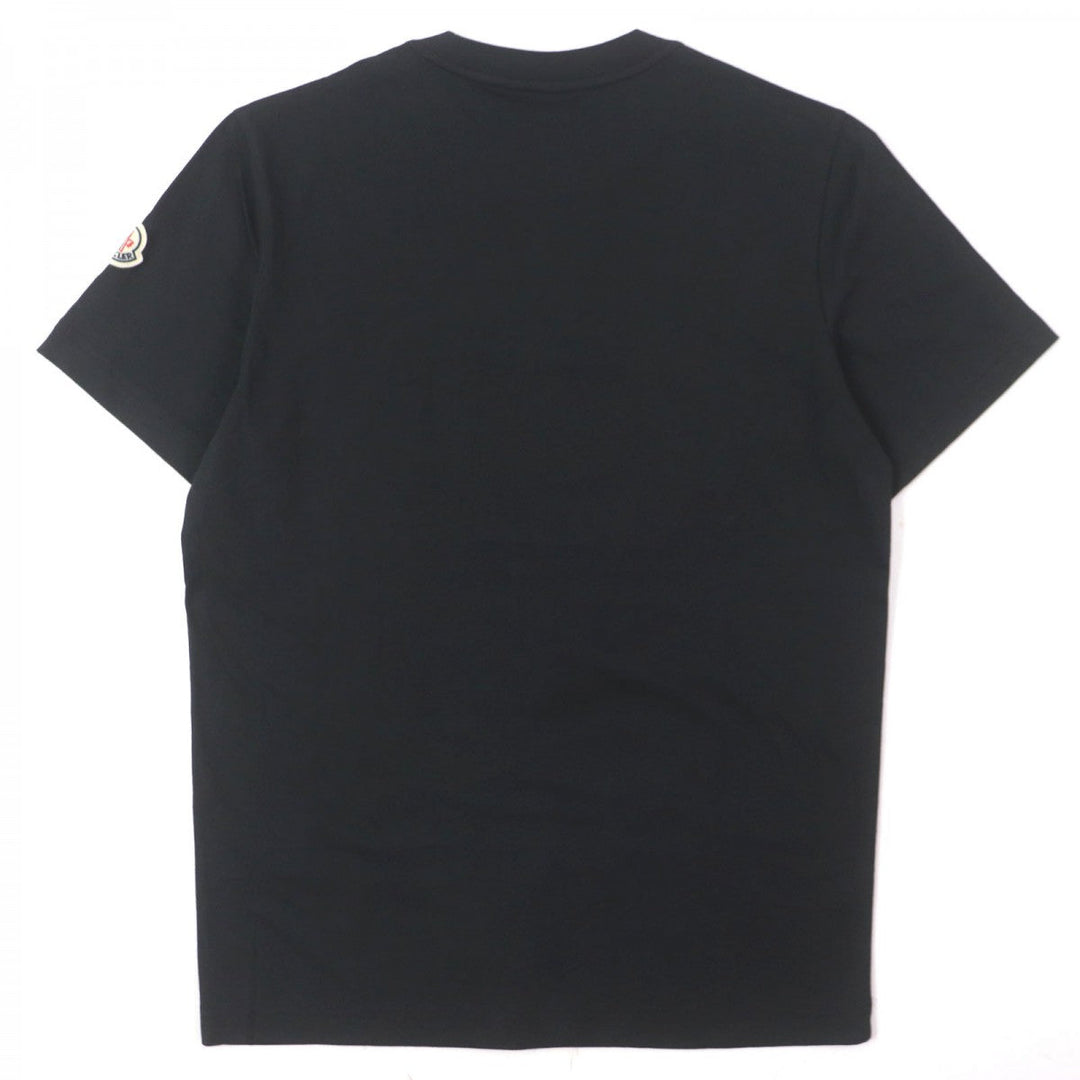 MONCLER Short sleeve T-shirt cotton black XS