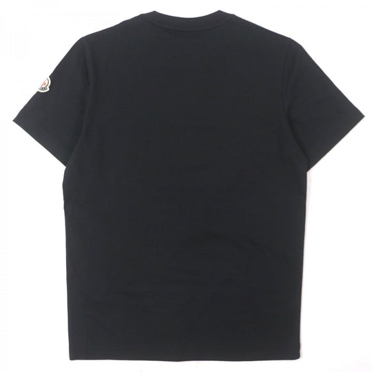 MONCLER Short sleeve T-shirt cotton black XS