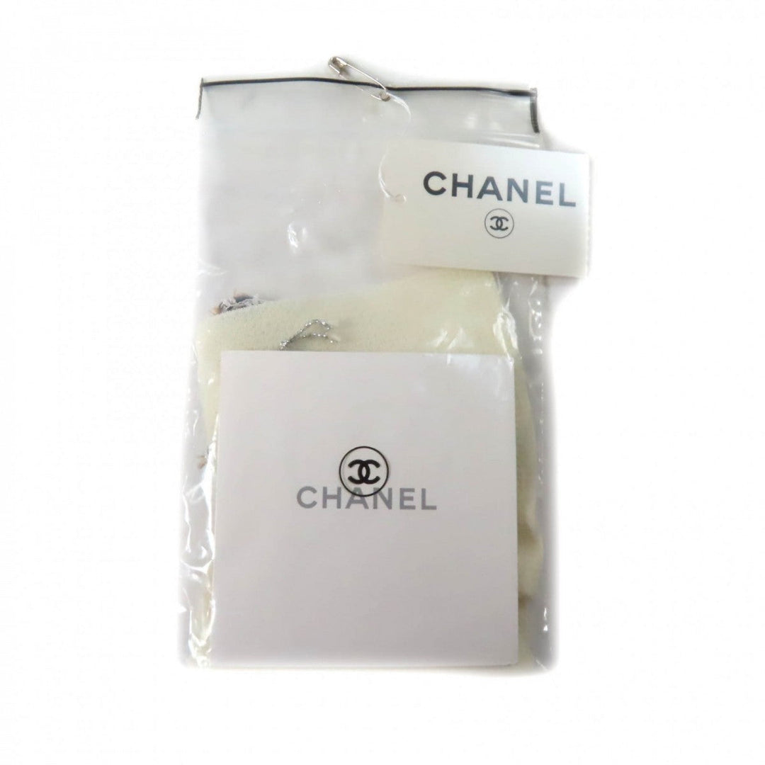 CHANEL Cut 05C P24999 Outer: 100% wool, Lining: 95% silk, Lining: 5% elastane off white Women 36 Used Authentic