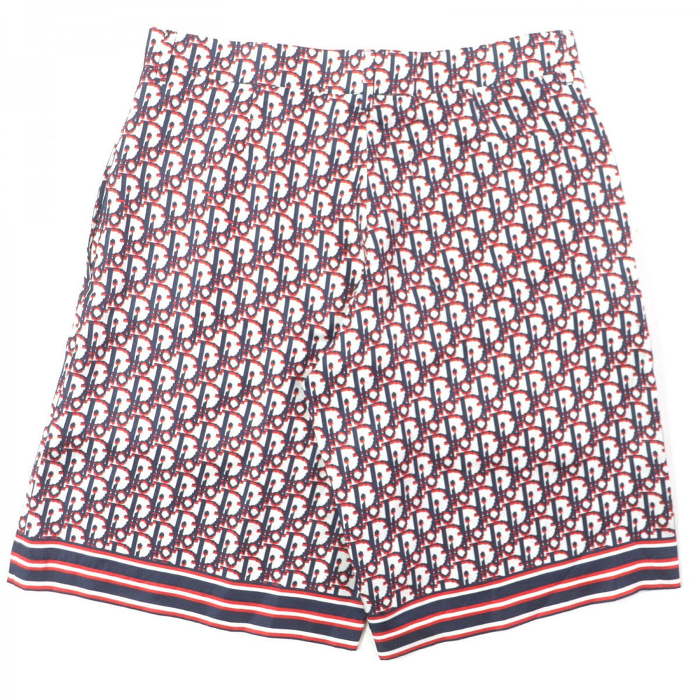 Dior HOMME Shorts 013C121A4751 Main: 100% silk White navy red mens 48 Used Authentic