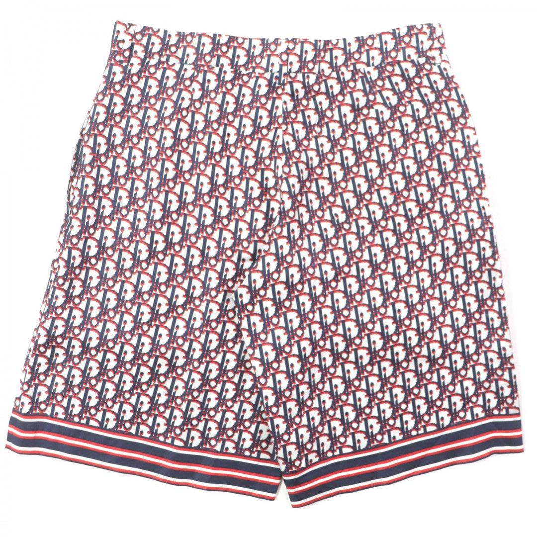 Dior HOMME Shorts 013C121A4751 Main: 100% silk White navy red mens 48 Used Authentic