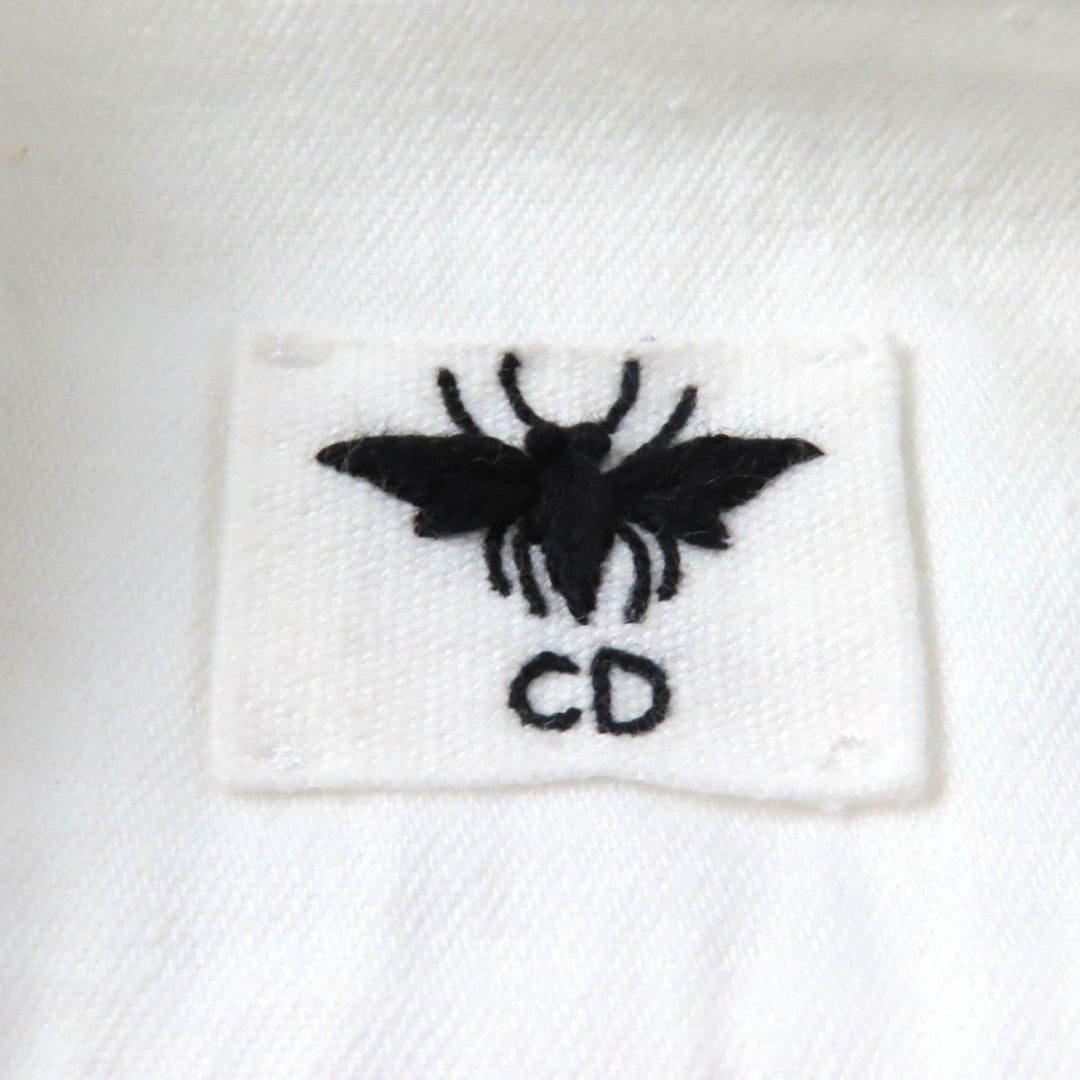 Christian Dior Short sleeve shirt 322B46M3177 cotton white 38