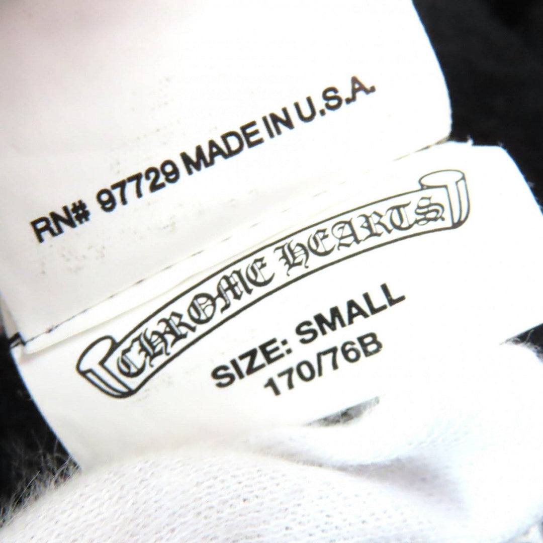 CHROME HEARTS Pants 2214-304-9055 cotton black S