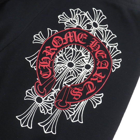 CHROME HEARTS Pants 2214-304-9055 cotton black S