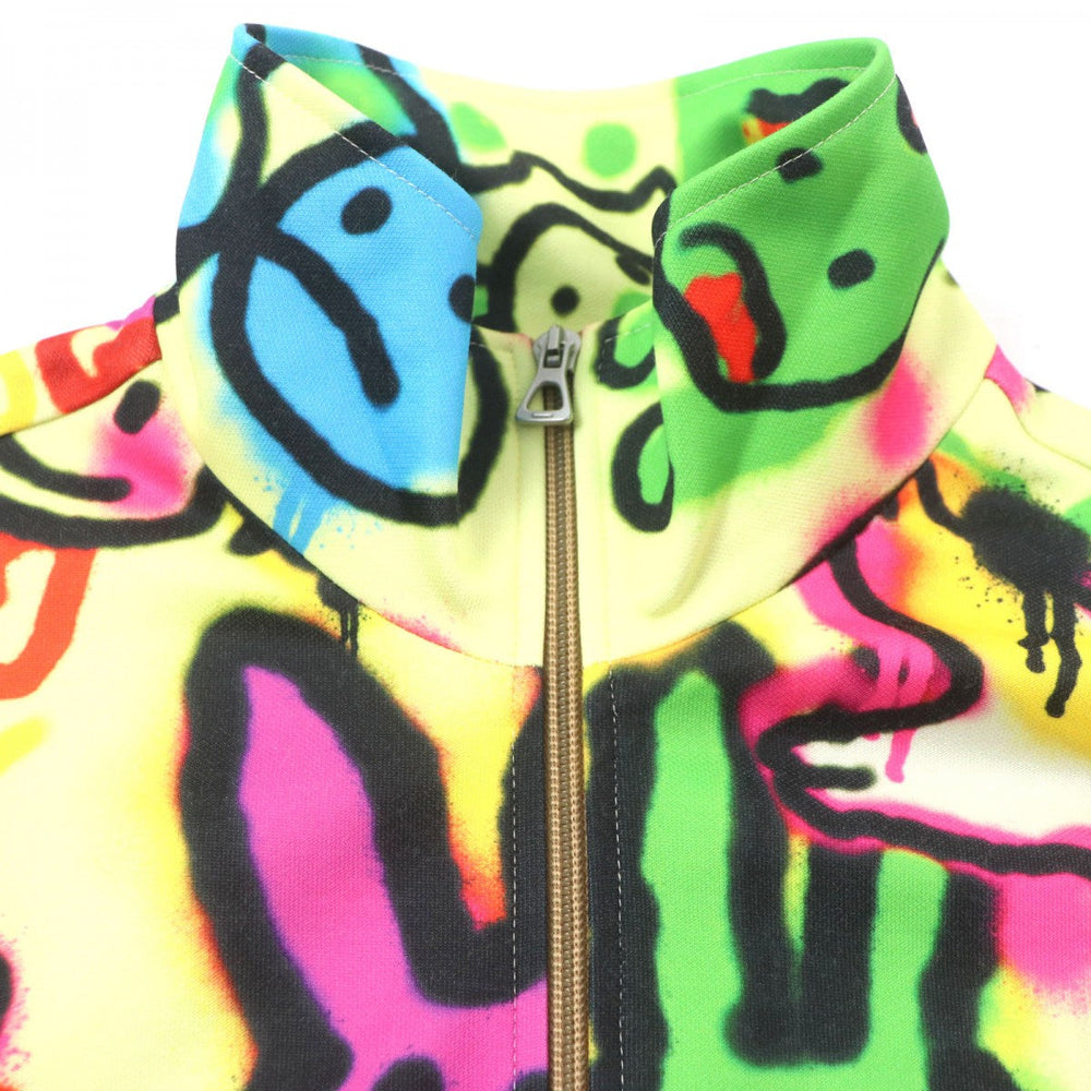 GUCCI Track jacket 714464 Outer: 55% polyester, Outer: 45% cotton, Lining: 100% polyester, Part: 50% rayon, Part: 30% cotton multicolor DANS LE VENT mens L Used Authentic