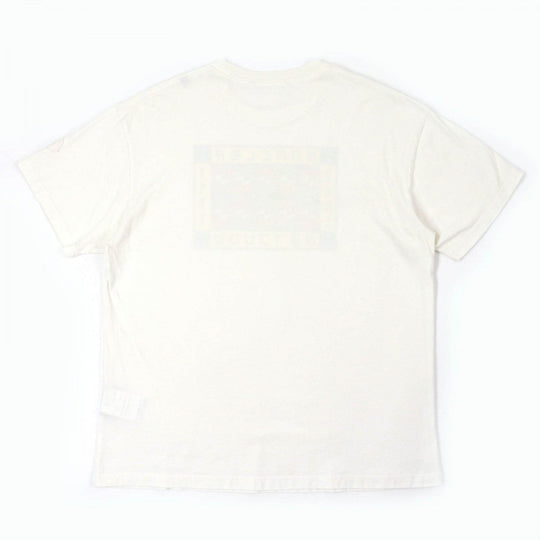 MONCLER GENIUS 2 Short sleeve T-shirt H10928C00003 Main: 100% cotton, Part: 100% cotton Off-white multicolor mens XL Used Authentic
