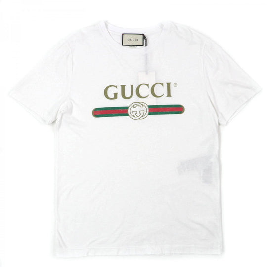 GUCCI Short sleeve shirt 440103 cotton white L