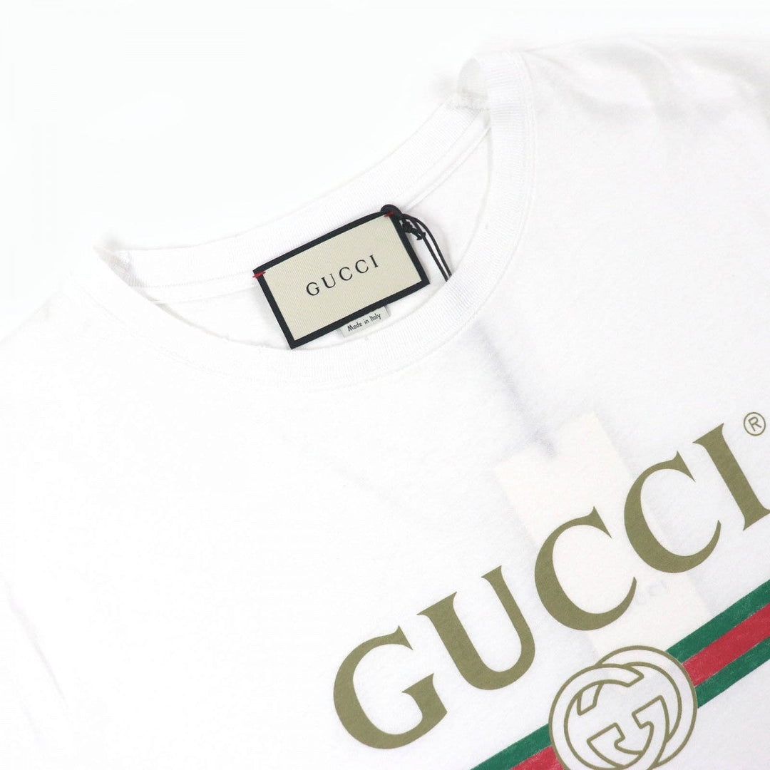 GUCCI Short sleeve shirt 440103 cotton white L