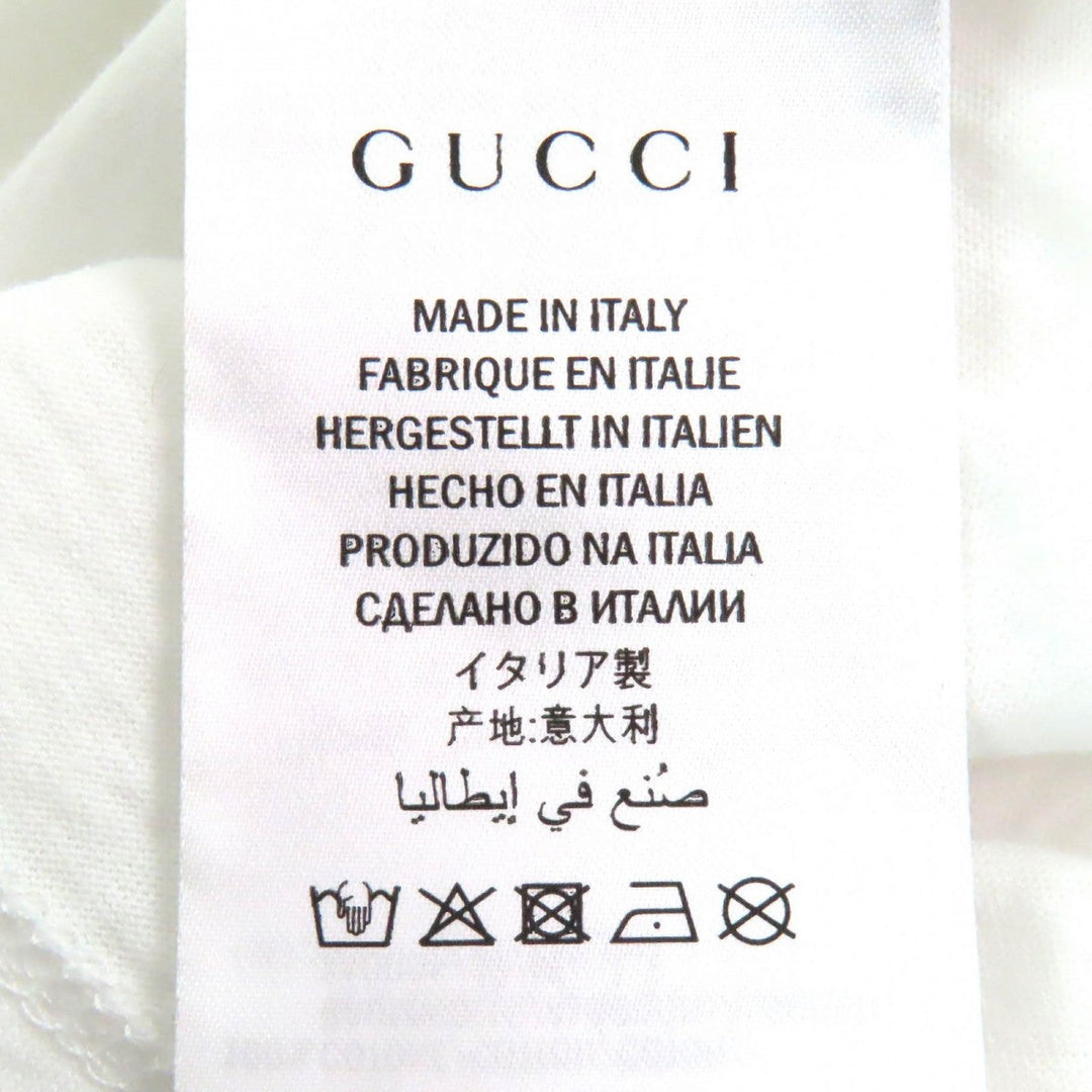 GUCCI Short sleeve shirt 440103 cotton white L