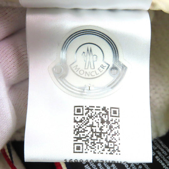 MONCLER GRENOBLE Pants H20988H00008 Main: 85% cotton, Main: 15% rayon, Part: 100% nylon, Part: 100% nylon, Part: 100% nylon Grey Ivory Purple PANTALONE Women M Used Authentic