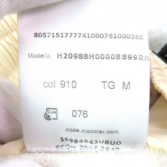 MONCLER GRENOBLE Pants H20988H00008 Main: 85% cotton, Main: 15% rayon, Part: 100% nylon, Part: 100% nylon, Part: 100% nylon Grey Ivory Purple PANTALONE Women M Used Authentic