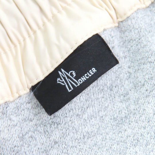 MONCLER GRENOBLE Pants H20988H00008 Main: 85% cotton, Main: 15% rayon, Part: 100% nylon, Part: 100% nylon, Part: 100% nylon Grey Ivory Purple PANTALONE Women M Used Authentic