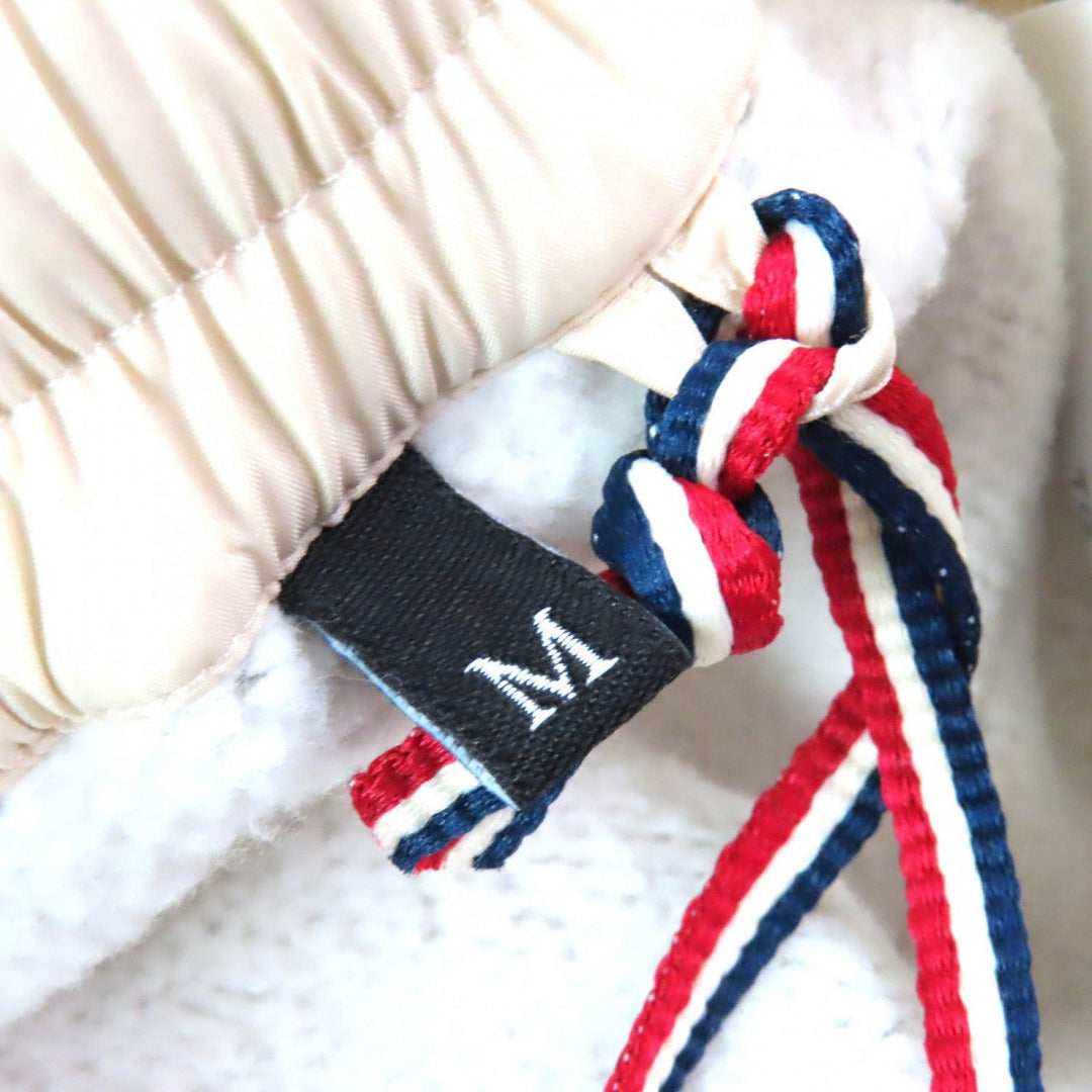 MONCLER GRENOBLE Pants H20988H00008 Main: 85% cotton, Main: 15% rayon, Part: 100% nylon, Part: 100% nylon, Part: 100% nylon Grey Ivory Purple PANTALONE Women M Used Authentic