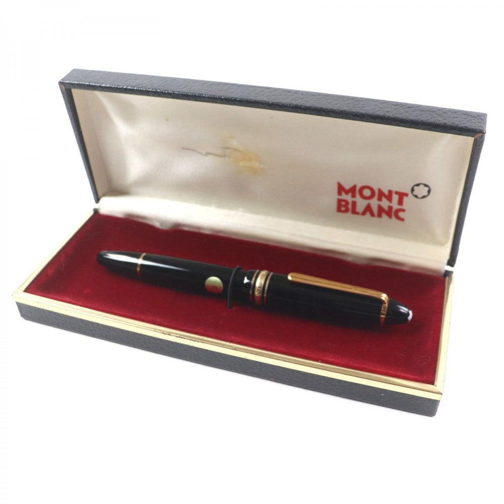 MONTBLANC fountain pen Pen point: 14K Black gold Meisterstuck No.146 mens Used Authentic