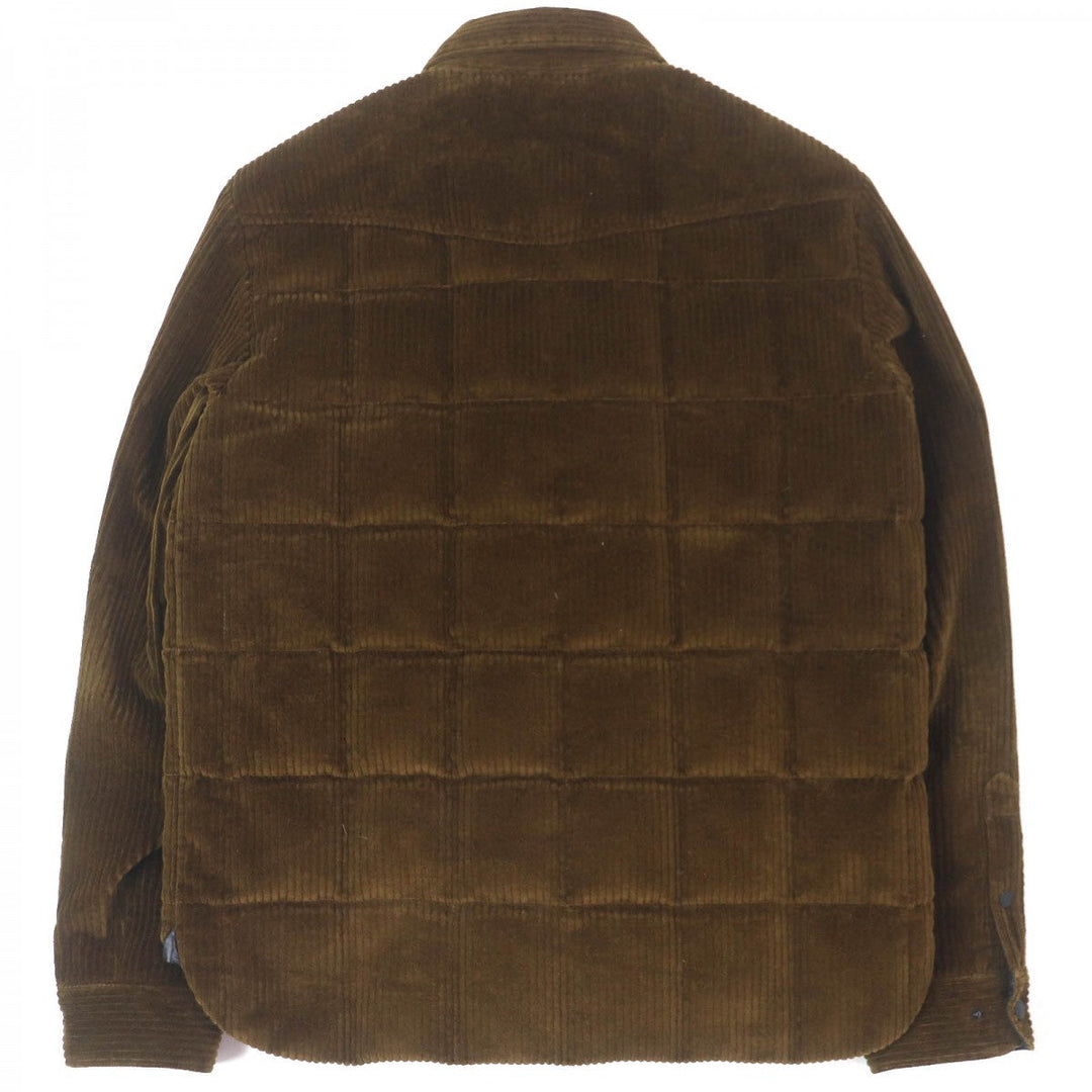 MONCLER GRENOBLE Down jacket Main: 98% cotton, Main: 2% polyurethane, Lining: 100% polyester, Filling: 90% down, Filling: 10% feather Brown GELT mens 2 Used Authentic