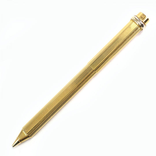 CARTIER Ballpoint pen OP0000060 Gold finish metal gold mens Used Authentic