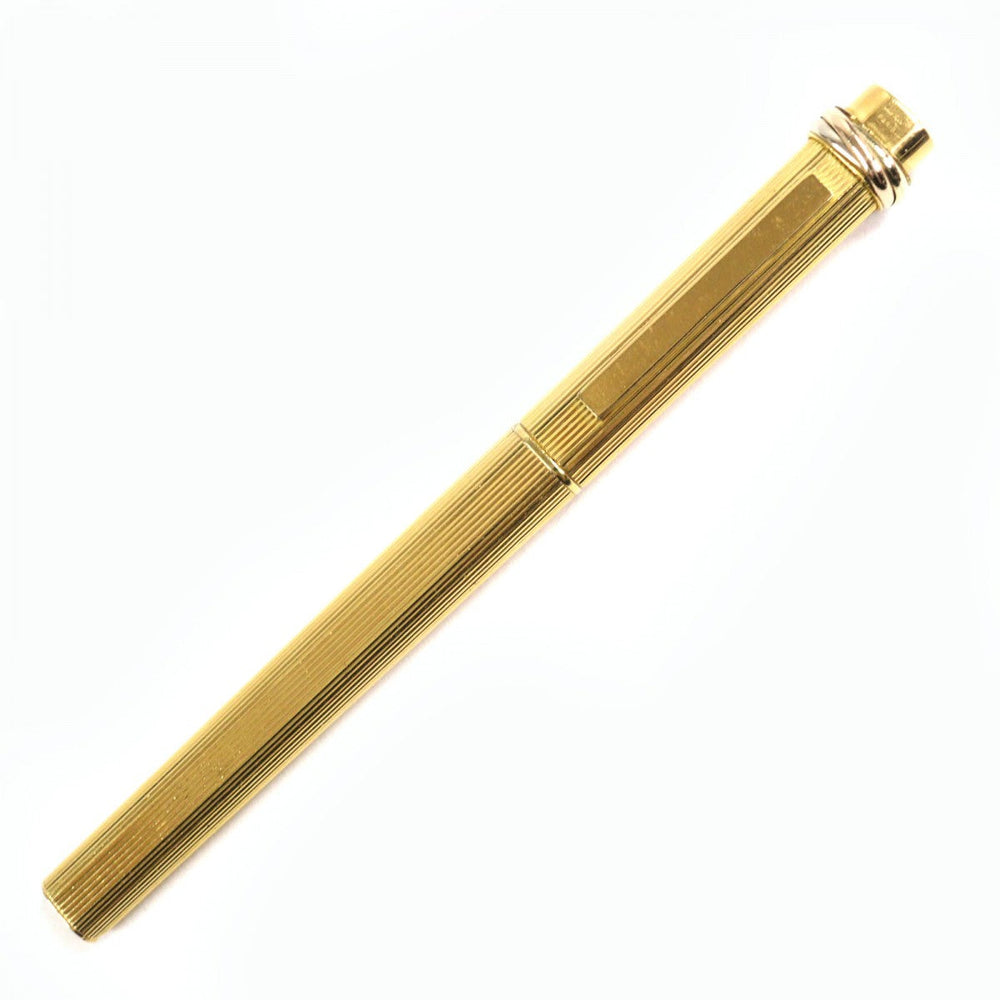 CARTIER Ballpoint pen OP0000060 Gold finish metal gold mens Used Authentic