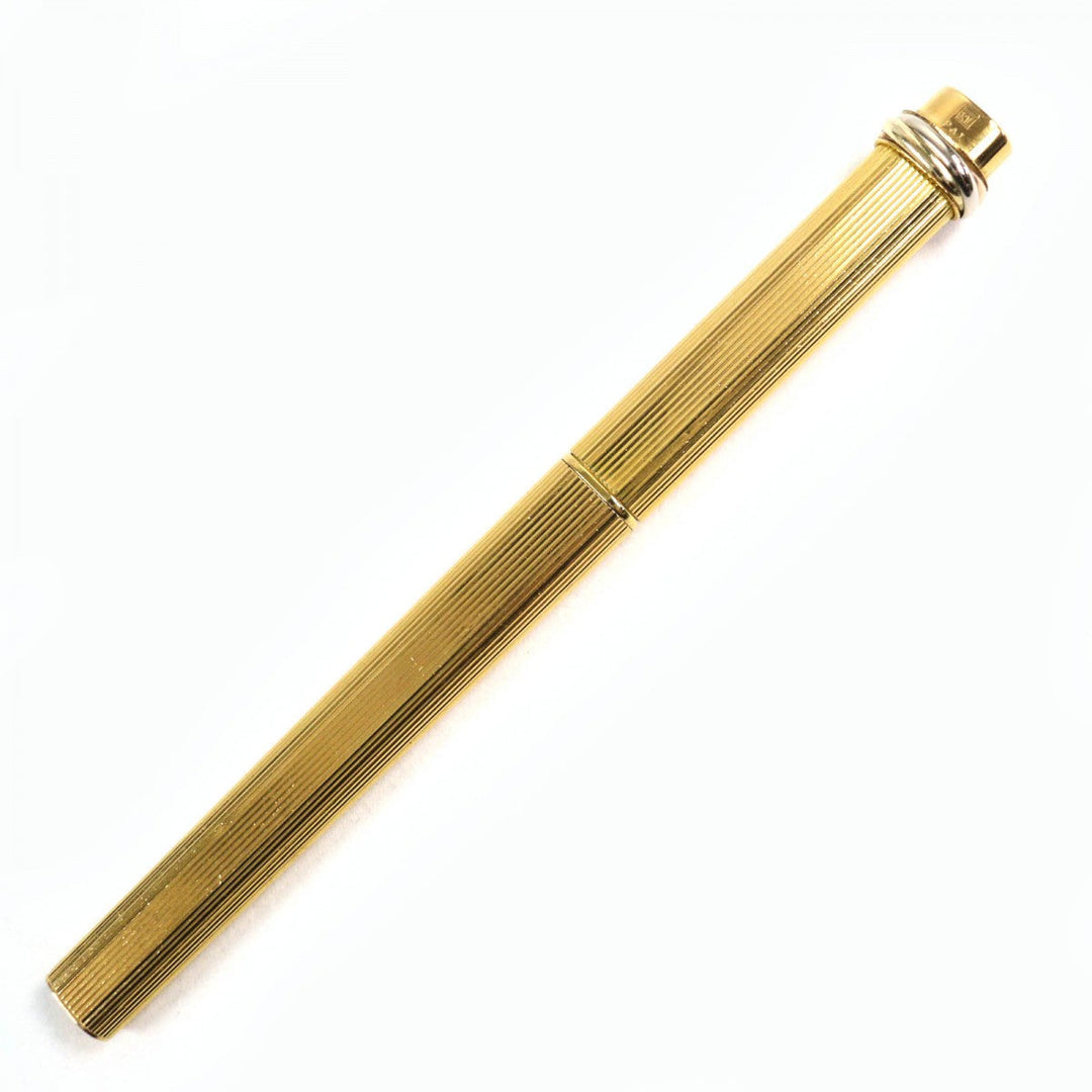 CARTIER Ballpoint pen OP0000060 Gold finish metal gold mens Used Authentic