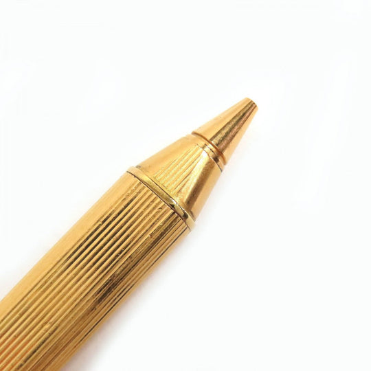 CARTIER Ballpoint pen OP0000060 Gold finish metal gold mens Used Authentic