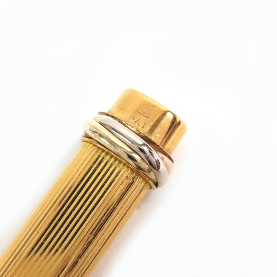 CARTIER Ballpoint pen OP0000060 Gold finish metal gold mens Used Authentic