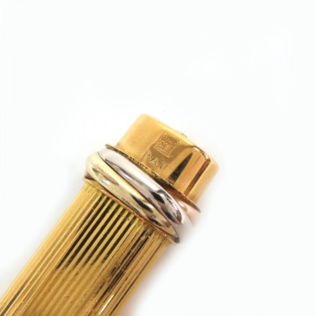 CARTIER Ballpoint pen OP0000060 Gold finish metal gold mens Used Authentic