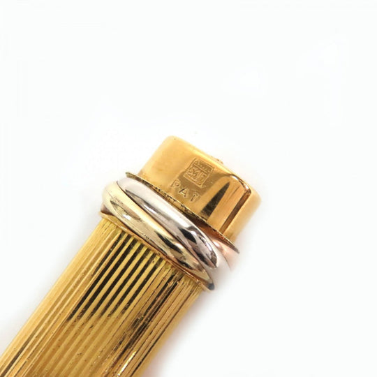 CARTIER Ballpoint pen OP0000060 Gold finish metal gold mens Used Authentic
