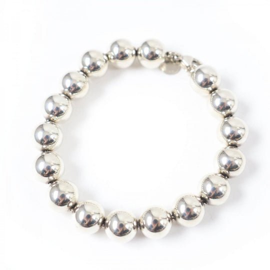 TIFFANY&Co. bracelet Main�FSV925 Silver Hardware Ball Bracelet Women Used Authentic