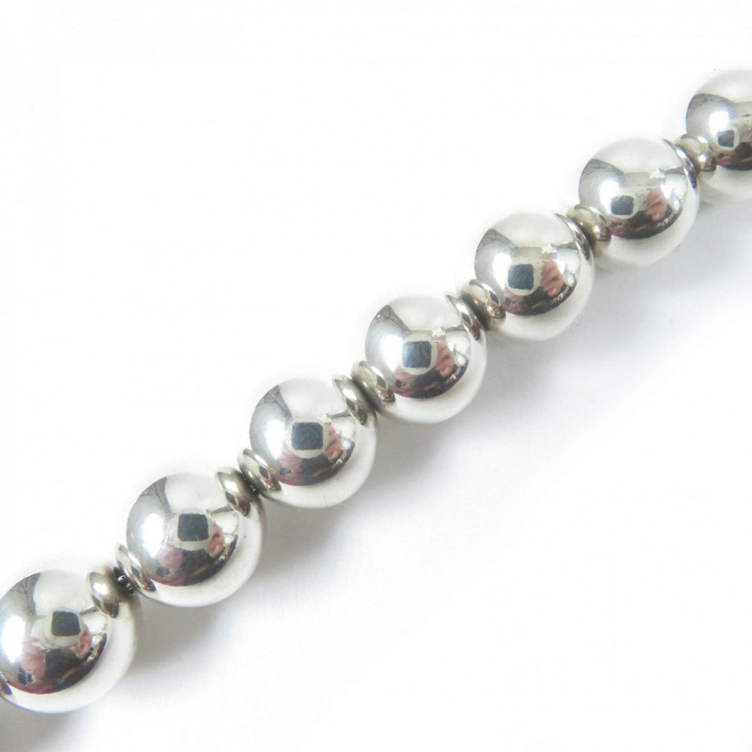 TIFFANY&Co. bracelet Main�FSV925 Silver Hardware Ball Bracelet Women Used Authentic