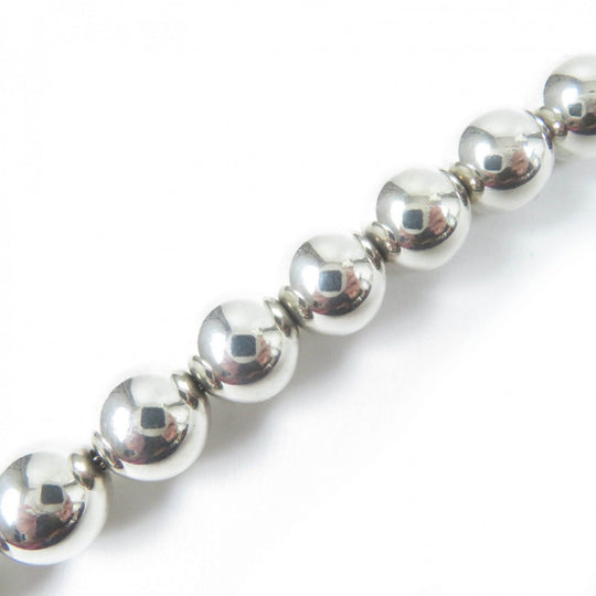 TIFFANY&Co. bracelet Main�FSV925 Silver Hardware Ball Bracelet Women Used Authentic