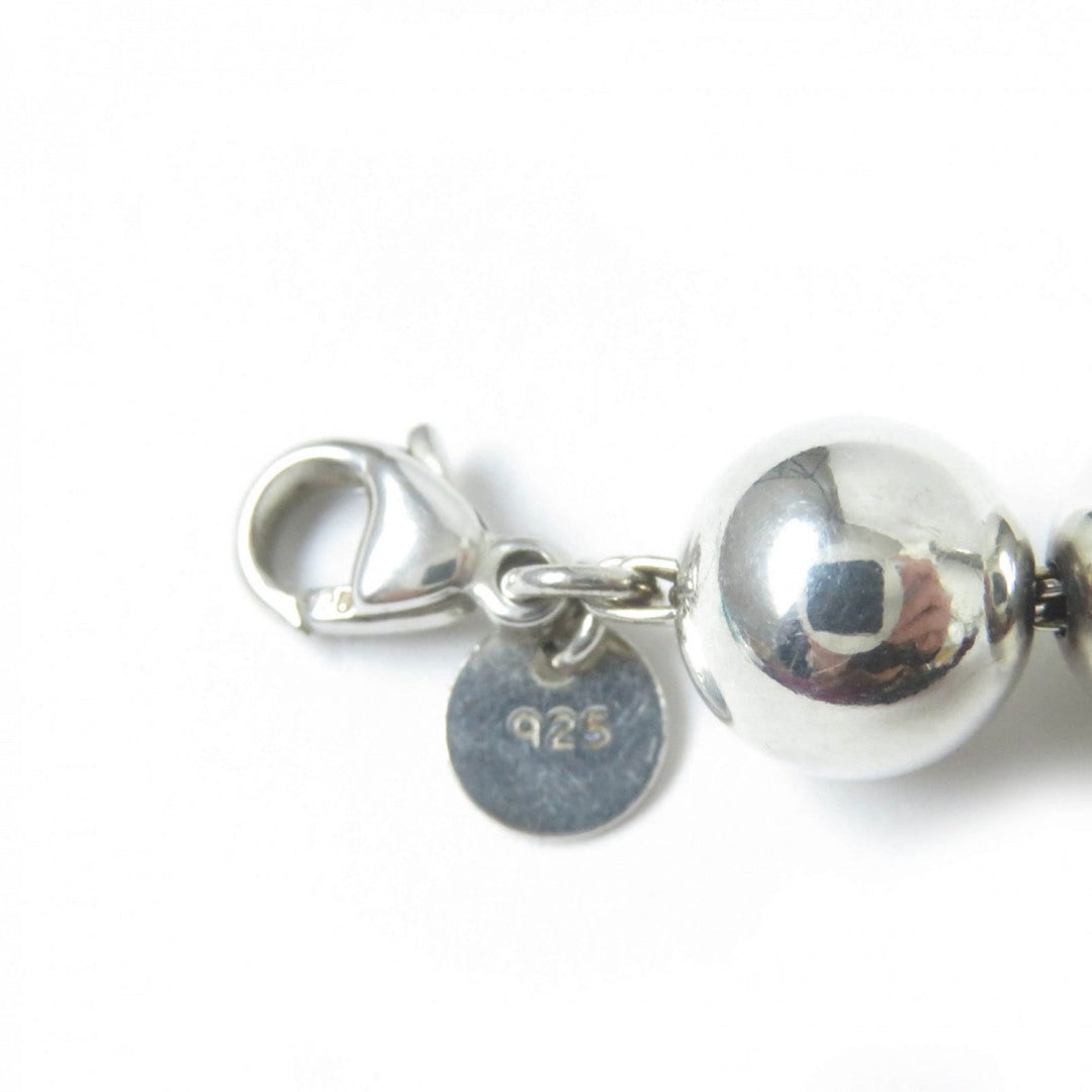 TIFFANY&Co. bracelet Main�FSV925 Silver Hardware Ball Bracelet Women Used Authentic