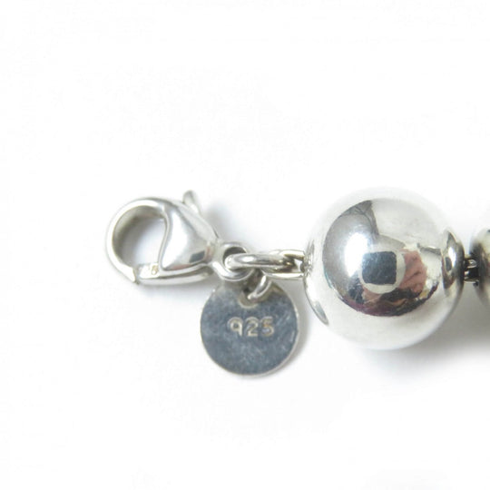 TIFFANY&Co. bracelet Main�FSV925 Silver Hardware Ball Bracelet Women Used Authentic