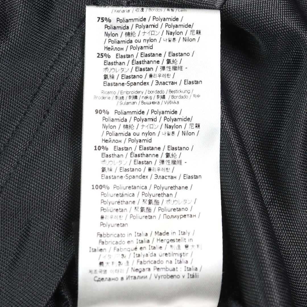 FENDI Short sleeve T-shirt FAF629 Outer: 100% acetate, Outer: 100% polyester, Part: 75% nylon, Part: 25% polyurethane, Part: 90% nylon Gray Ivory mens XS Used Authentic