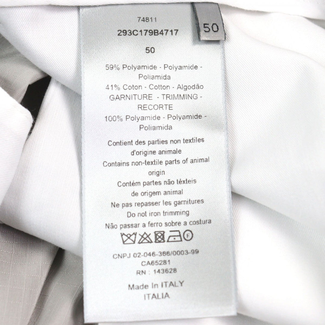 Dior HOMME Shorts 293C179B4717 Main: 59% nylon, Main: 41% cotton, Part: 100% nylon gray mens 50 Used Authentic