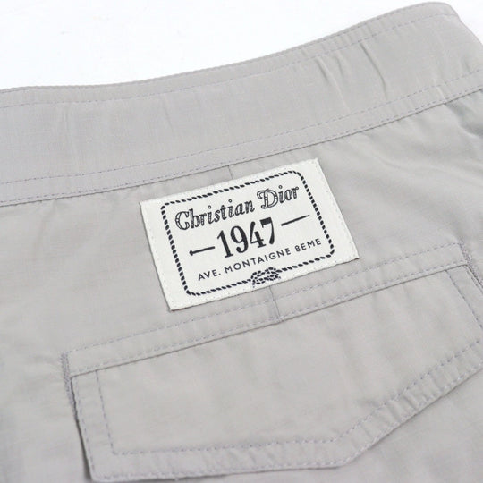 Dior HOMME Shorts 293C179B4717 Main: 59% nylon, Main: 41% cotton, Part: 100% nylon gray mens 50 Used Authentic