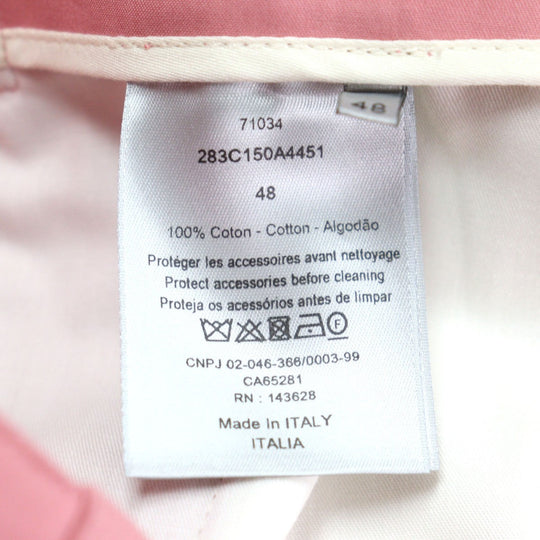 Dior HOMME Shorts 283C150A4451 Main: 100% cotton pink mens 48 Used Authentic